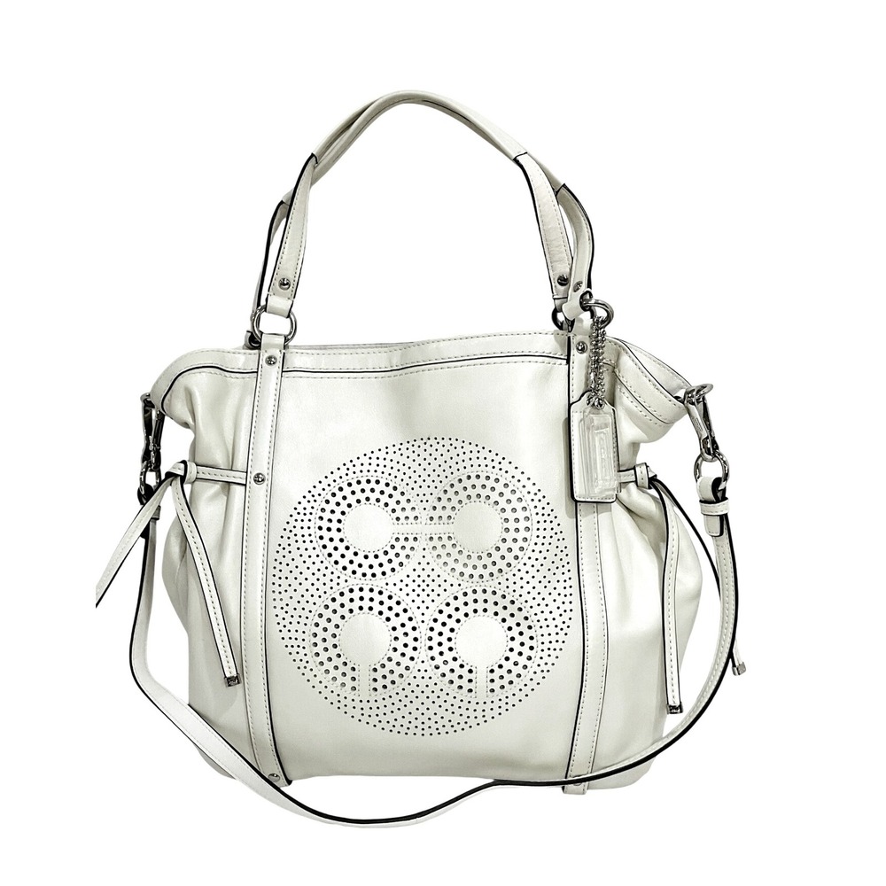 Coach Ivory Audrey Andie bag‎ 19566 tags care card storage bag
